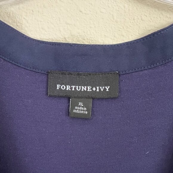 Blue Work Blouse - Picture 4 of 5